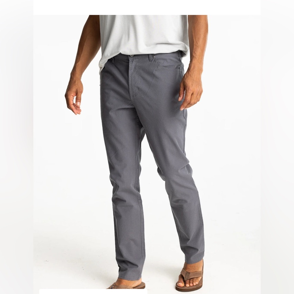 Free Fly Apparel Stretch Canvas Pant - Smoke